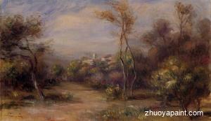 Landscape near Cagnes