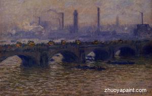 Waterloo Bridge, Grey Weather