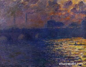 Waterloo Bridge, Sunlight Effect