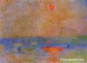 Waterloo Bridge, Sunlight in the Fog