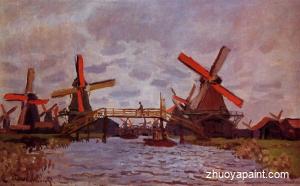Windmills near Zaandam