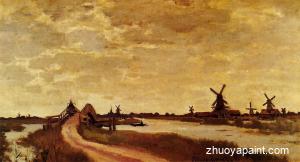 Windmills at Haaldersbroek, Zaandam