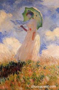 Woman with a Parasol
