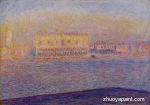Venice, The Doges&acute; Palace Seen from San Giorgio Maggiore