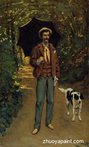 Victor Jacquemont Holding a Parasol