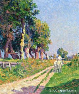 Eragny, Horse on a Sunny Path