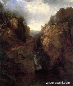 A Woodland Waterfall