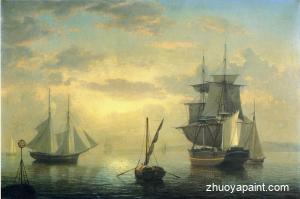 Ships in Harbor