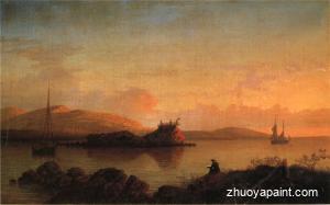 Sunrise on the Maine Coast, Mount Desert Island