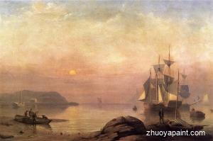 Sunrise through Mist