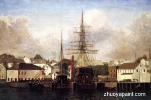 Three-Master on the Gloucester Railway