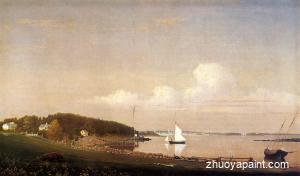 View of Gloucester from &acute;Brookbank,&acute; the Sawyer Homestead