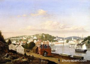 View of Norwich, Connecticut