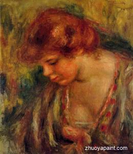 Profile of Andre Leaning Over