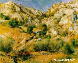 Rocky Craggs at l&acute;Estaque
