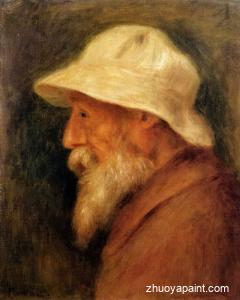 Self Portrait with a White Hat