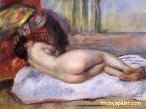 Sleeping Nude with Hat (also known as Repose)