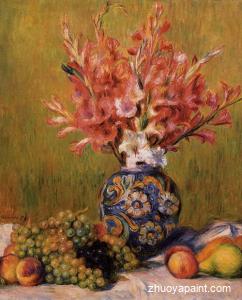 Still Life - Flowers and Fruit