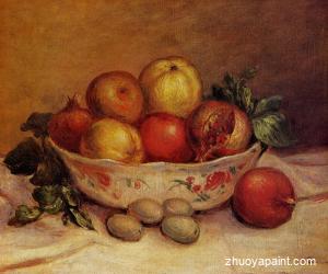 Still Life with Pomegranates