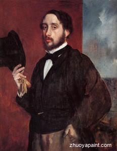 Self Portrait Saluting