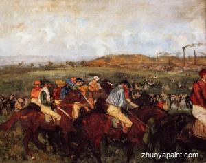 The Gentlemen&acute;s Race-Before the Start