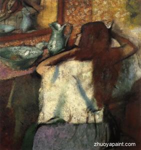 Woman at Her Toilette