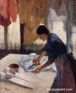 Woman Ironing