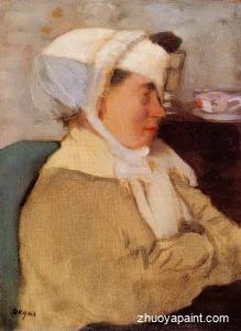 Woman with a Bandage
