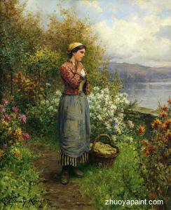 Julia on the Terrace