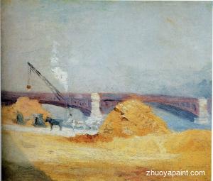 Pont du Carrousel in the Fog