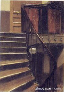 Stairway at 48 rue de Lille - Paris