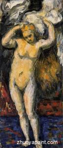 Standing Bather, Drying Her Hair