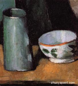 Still Life, Bowl and Milk Jug