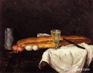 Still Life with Bread and Eggs