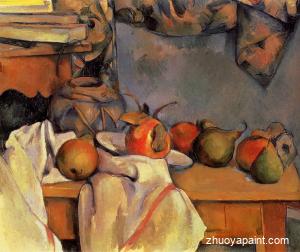 Still Life with Pomegranate and Pears