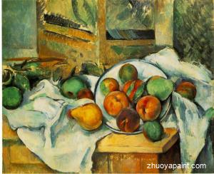 Table, Napkin and Fruit