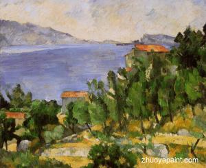 The Bay of L&acute;Estaque from the East