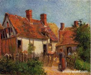 Old Houses at Eragny
