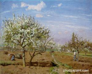 Orchard in Blossom, Louveciennes