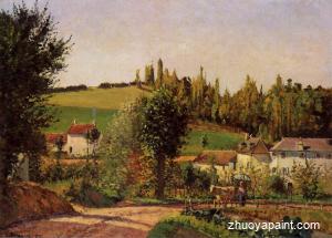 Path of l&acute;Hermitage at Pontoise