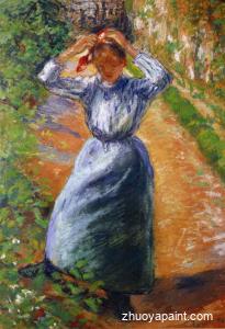 Peasant Donning Her Marmotte