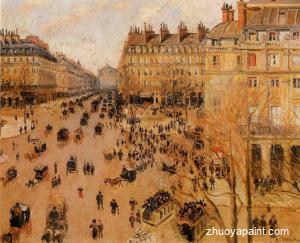 Place du Thretre Francais-Sun Effect