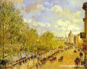 Quai Malaquais in the Afternoon, Sunshine