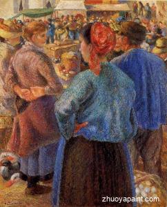 The Poultry Market at Pontoise