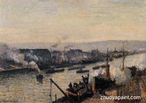 The Port of Rouen, Saint-Sever