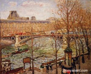 The Pont du Carrousel, Afternoon