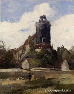 The Telegraph Tower at Montmartre