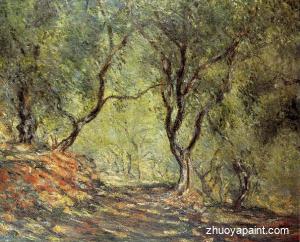 The Olive Tree Wood in the Moreno Garden