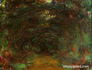 The Path under the Rose Trellises, Giverny