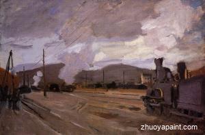 The Railroad Station at Argenteuil